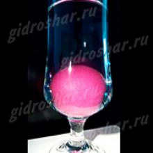 Шарики "Orbeez" (Орбиз) перламутровые темно-розовые 35-40 мм, 5 шт