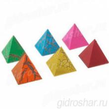 Растущие фигурки "Загадка пирамиды" 3,3х3,5 см, 6 шт