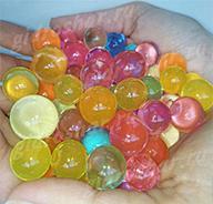 Разноцветные шарики Орбис (Orbeez) растущие в воде 15-20 мм, 500 шт