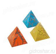 Растущие фигурки "Загадка пирамиды" 3,3х3,5 см, 3 шт