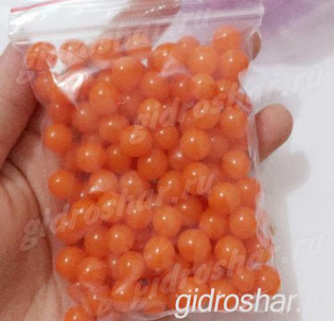 Оранжевые растущие шарики ORBEEZ (Орбиз) 35-45 мм, 20 шт