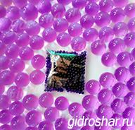 Гидрогель фиолетовый 15-20 мм, 10000 шт