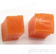 Оранжевые гидрогелевые кубики "Orbeez" (Орбиз), 10 шт