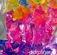 Розовые гидрогелевые кубики "Orbeez" (Орбиз), 20 шт