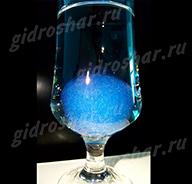 Шарики "Orbeez" (Орбиз) перламутровые синие 35-40 мм, 65 шт