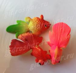 Красочная рыбка растущая в воде, 5 шт