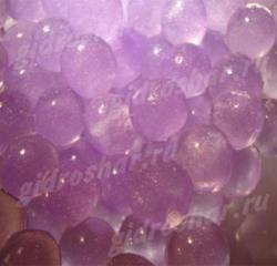 Фиолетовый гидрогель с блеском 1,5 см, 1000 шт