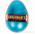 Яйцо с растущим в воде Единорогом 10,5х7,5х5 см, 1 шт
