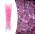 Розовый гидрогель с блеском 1,5 см, 1000 шт